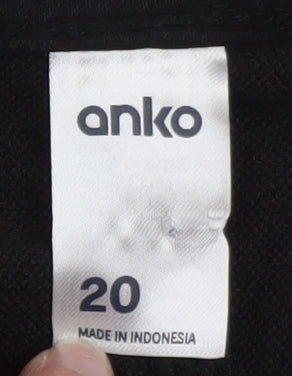 Anko Womens Black Size 20 Knee Length Pencil Skirt