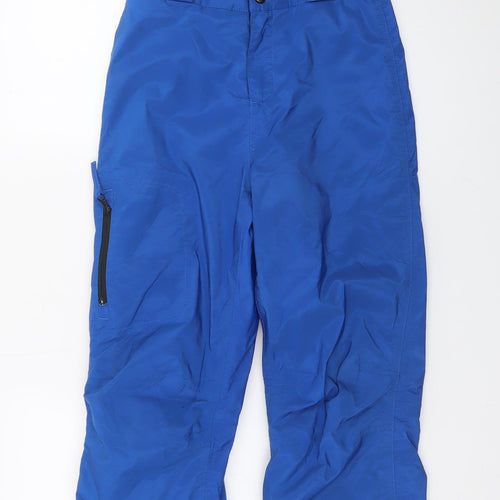 Crivit Teens Blue Snow Pants XS Waterproof Winter Trousers