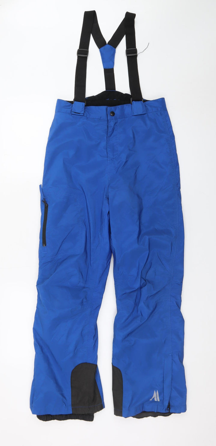 Crivit Teens Blue Snow Pants XS Waterproof Winter Trousers