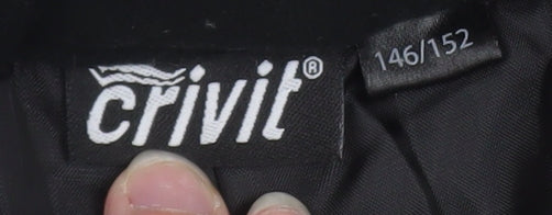 Crivit Teens Blue Snow Pants XS Waterproof Winter Trousers