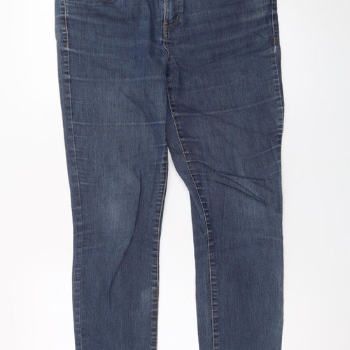 G.H. Bass & Co. Womens Blue Size 10 Slim Fit Skinny Jeans