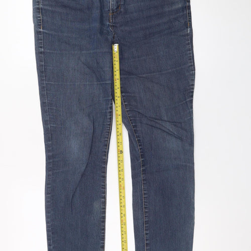 G.H. Bass & Co. Womens Blue Size 10 Slim Fit Skinny Jeans