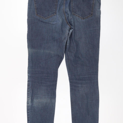 G.H. Bass & Co. Womens Blue Size 10 Slim Fit Skinny Jeans