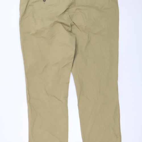 Dunnes Stores Men's Beige Chino Trousers 40in Waist 31in Leg Classic Fit