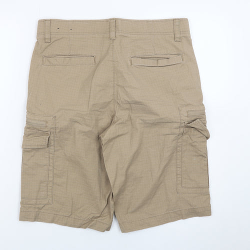 Urban Pipeline Men's Beige Cargo Shorts Size 32 Cotton Blend