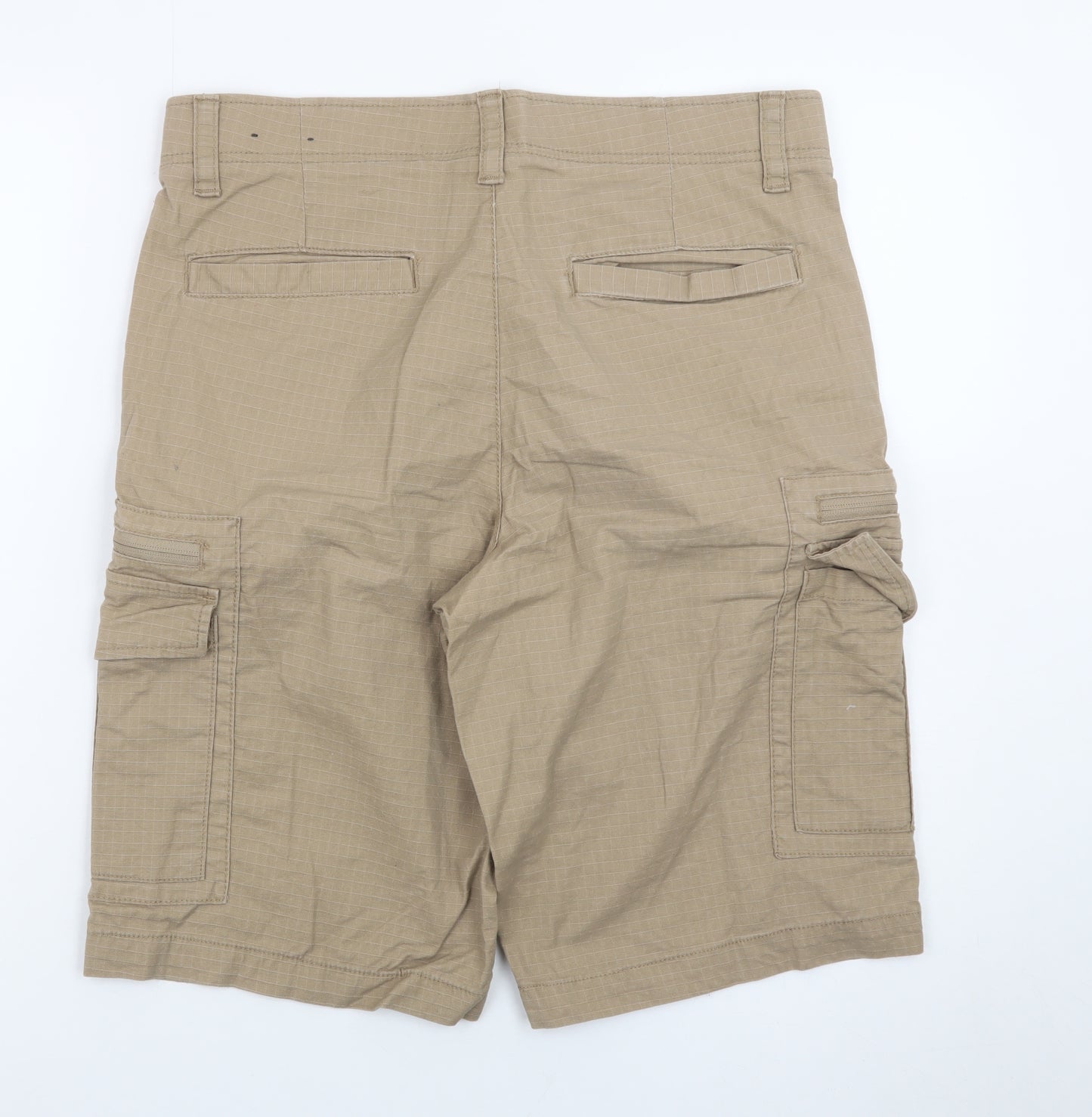 Urban Pipeline Men's Beige Cargo Shorts Size 32 Cotton Blend
