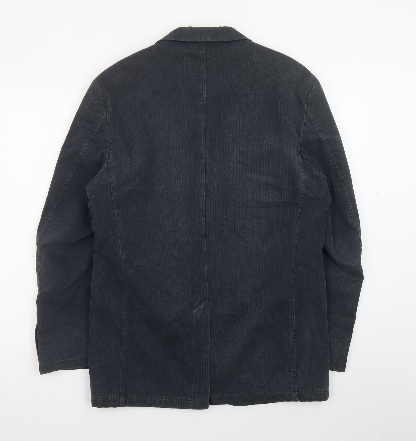 Remus Uomo Men’s Blue 38R Cotton Blazer Jacket