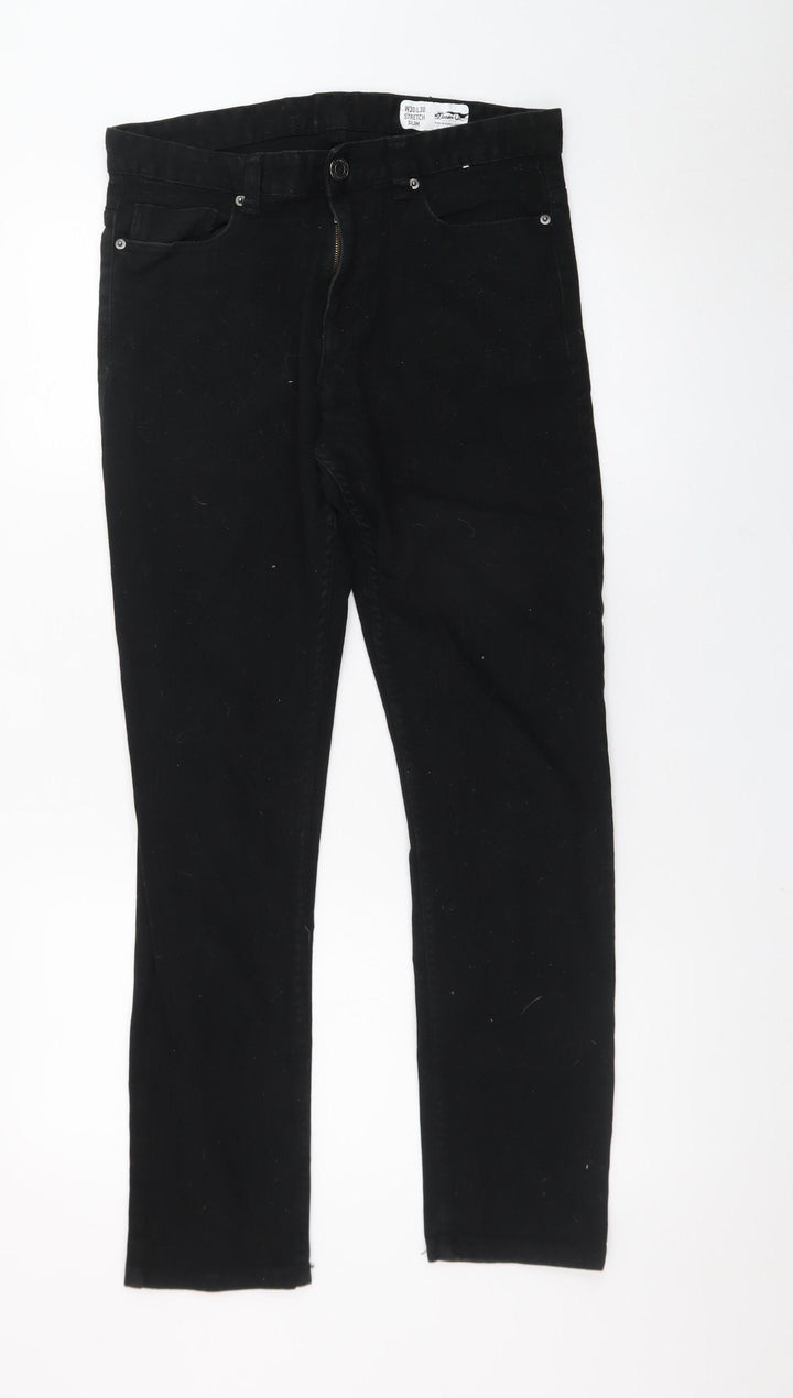 Denim Co. Women's Black Slim Stretch Jeans W30 L30