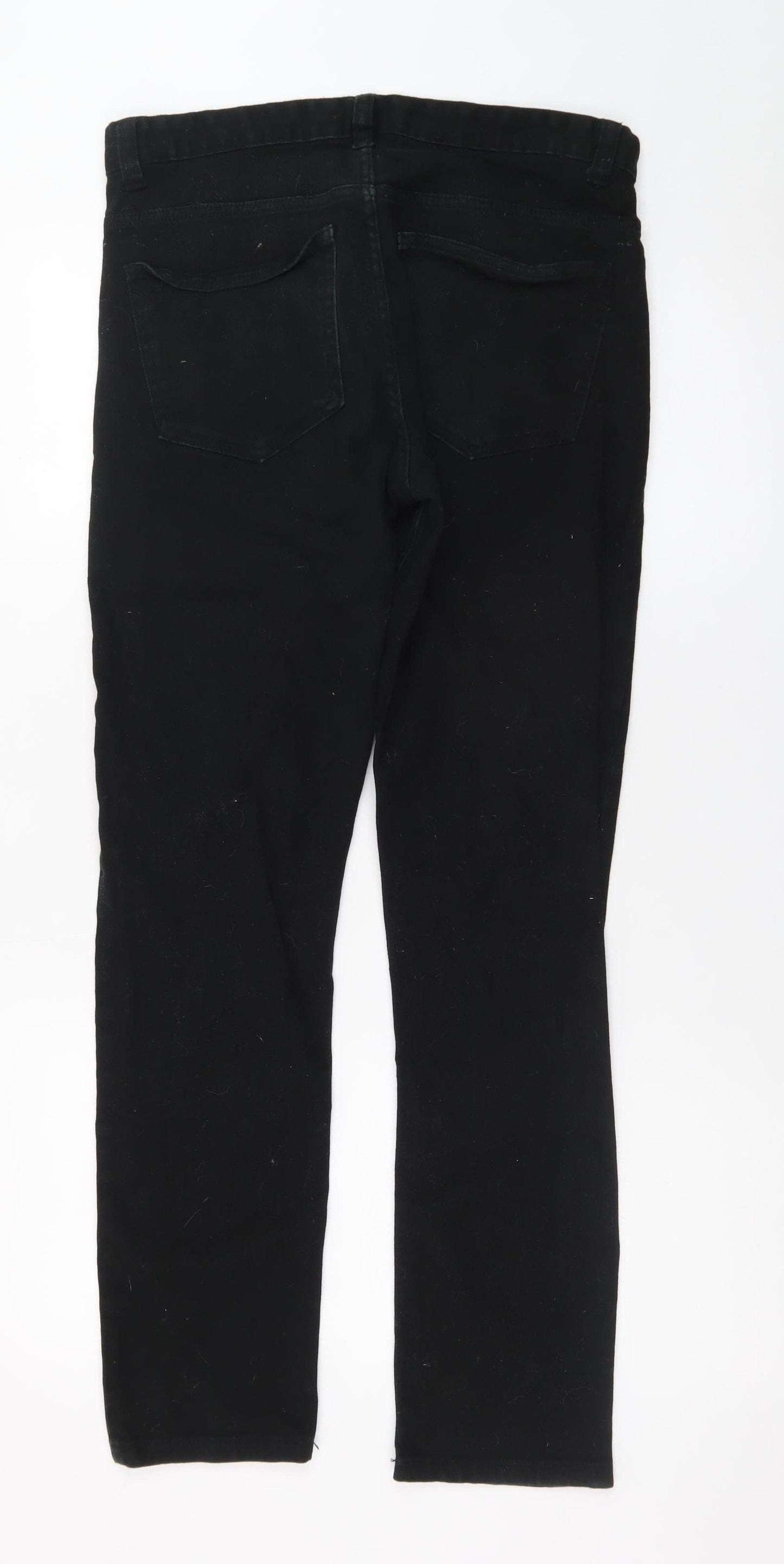 Denim Co. Women's Black Slim Stretch Jeans W30 L30