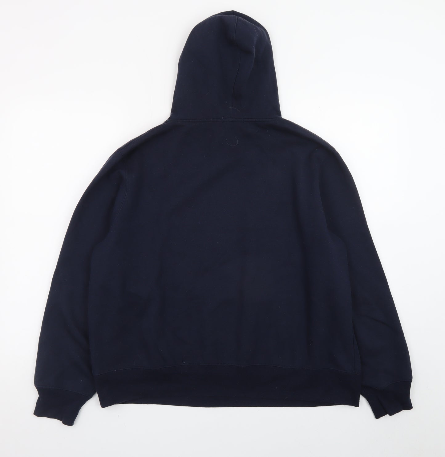 LA Gear Men's Blue Pullover Hoodie XL Graphic Logo Sportswear