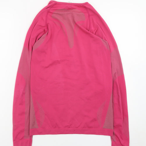 Quechua Women's Pink Long Sleeve Athletic T-Shirt Size 10