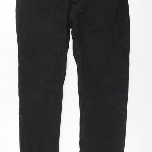 Denim Co. Men’s Black Straight Leg Jeans W32 L30 Regular Fit