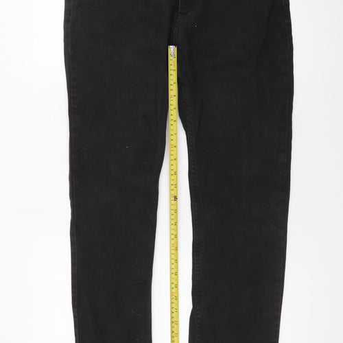 Denim Co. Men’s Black Straight Leg Jeans W32 L30 Regular Fit