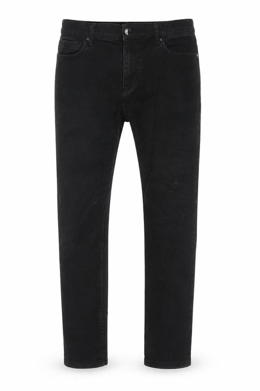 Denim Co. Men's Black Straight Jeans 32W 30L Regular Fit