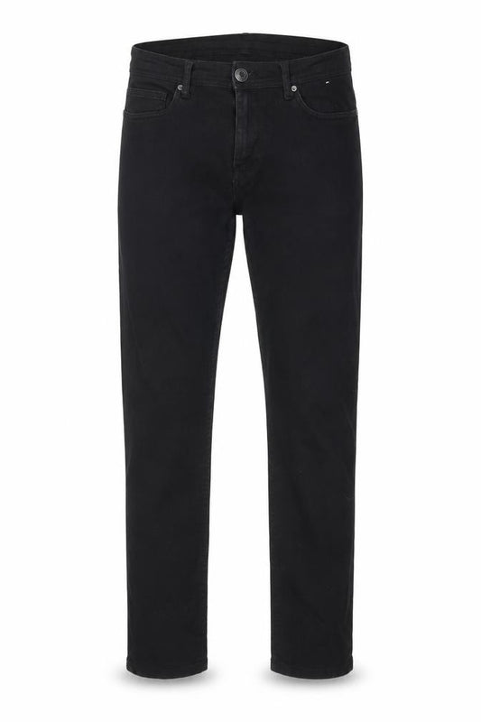 Denim Co. Men's Black 33in Slim Fit Skinny Jeans 30in Leg