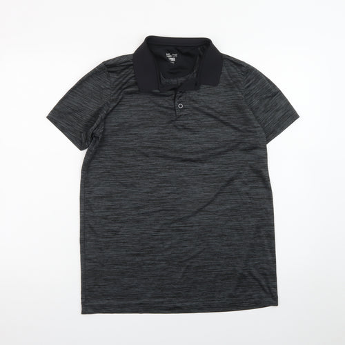 Dunnes Stores XLR8 Men's Black Small Performance Polo Shirt
