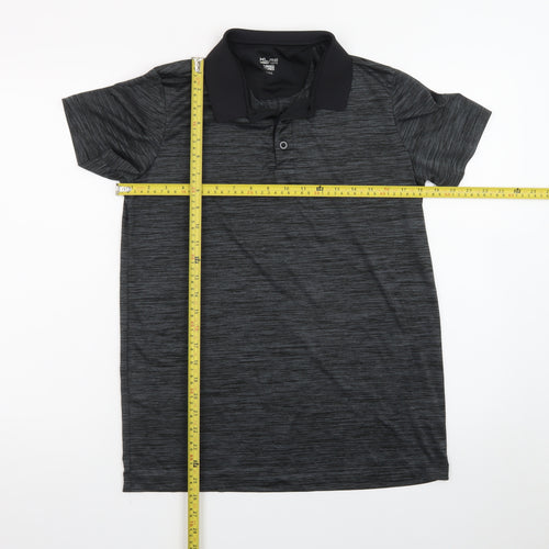 Dunnes Stores XLR8 Men's Black Small Performance Polo Shirt