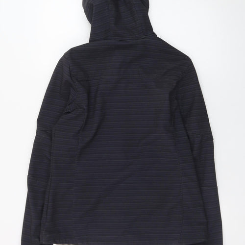 Mountain Warehouse Women's Black Softshell Hooded Jacket UK 10