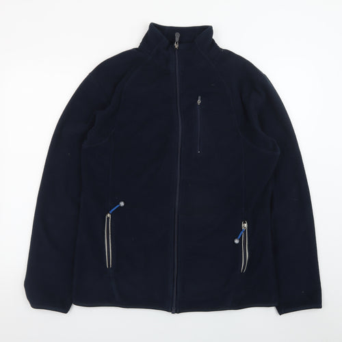 Cedar Wood State Men’s Blue Fleece Full Zip Jacket L