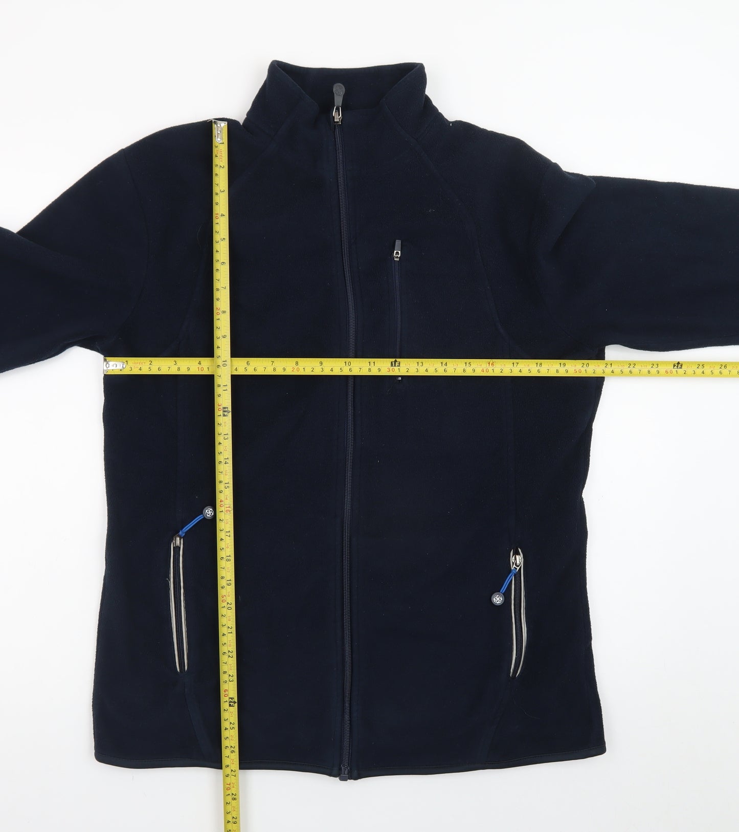 Cedar Wood State Men’s Blue Fleece Full Zip Jacket L