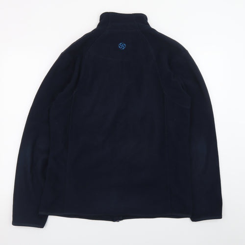 Cedar Wood State Men’s Blue Fleece Full Zip Jacket L