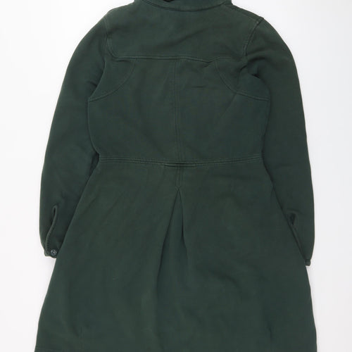 Sandwich Women's Green Mid-Length Cotton Overcoat Size S