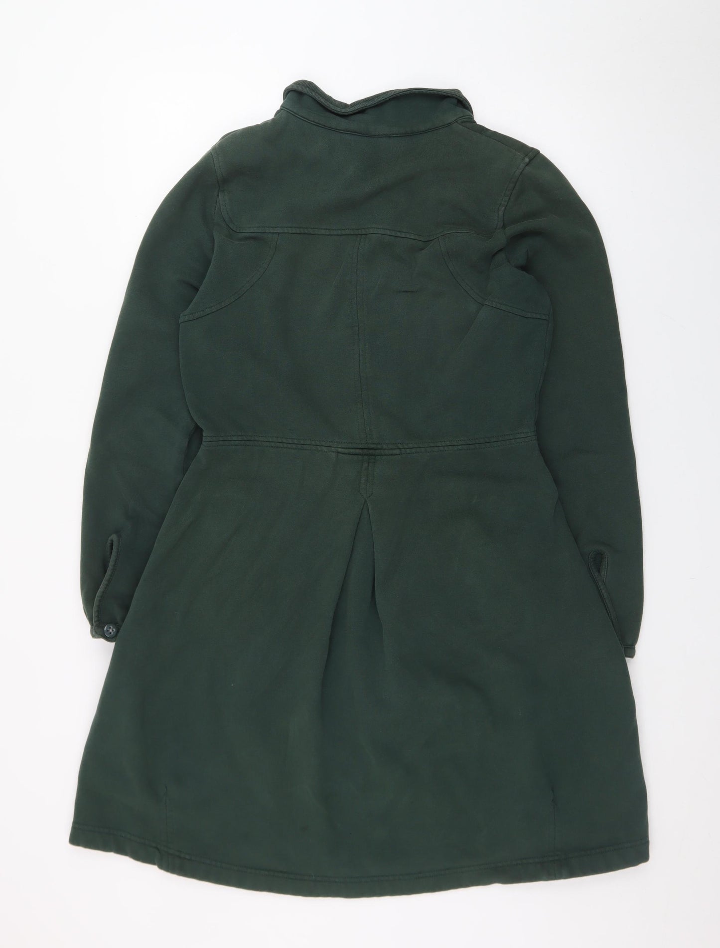 Sandwich Women's Green Mid-Length Cotton Overcoat Size S