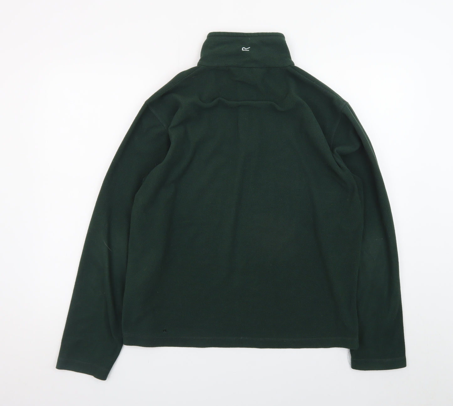 Regatta Men’s Green Fleece 1/4 Zip Pullover Sweatshirt M