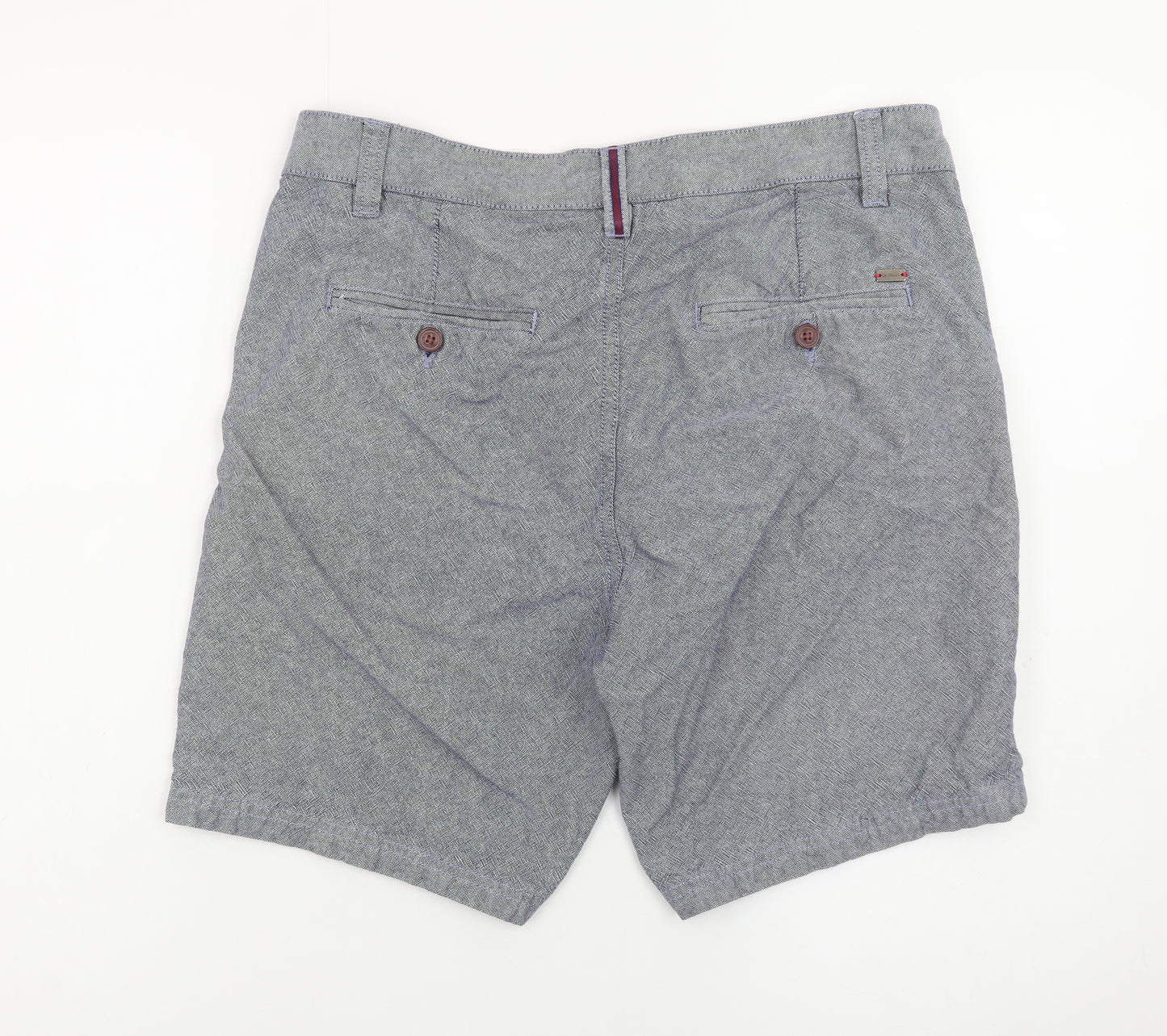 Le Shark Men's Grey Chino Shorts Medium Regular Fit