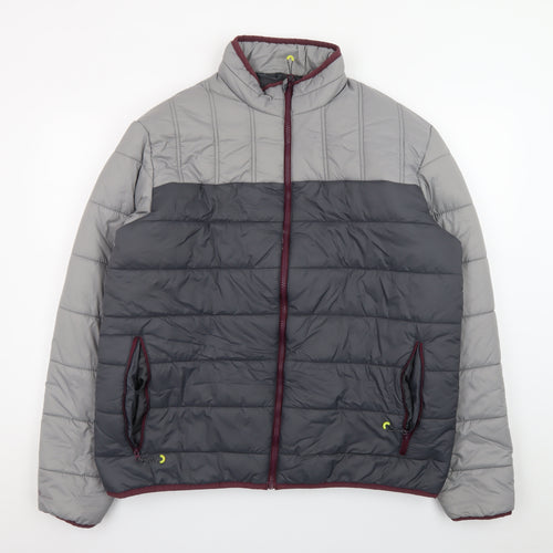 Regatta Mens Grey XL Puffer Jacket Lightweight Insulated Outdoor Coat