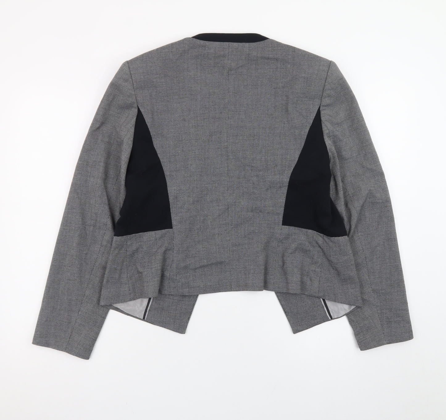 Marks and Spencer Women’s Grey Blazer Size 14 Regular Fit Work Jacket