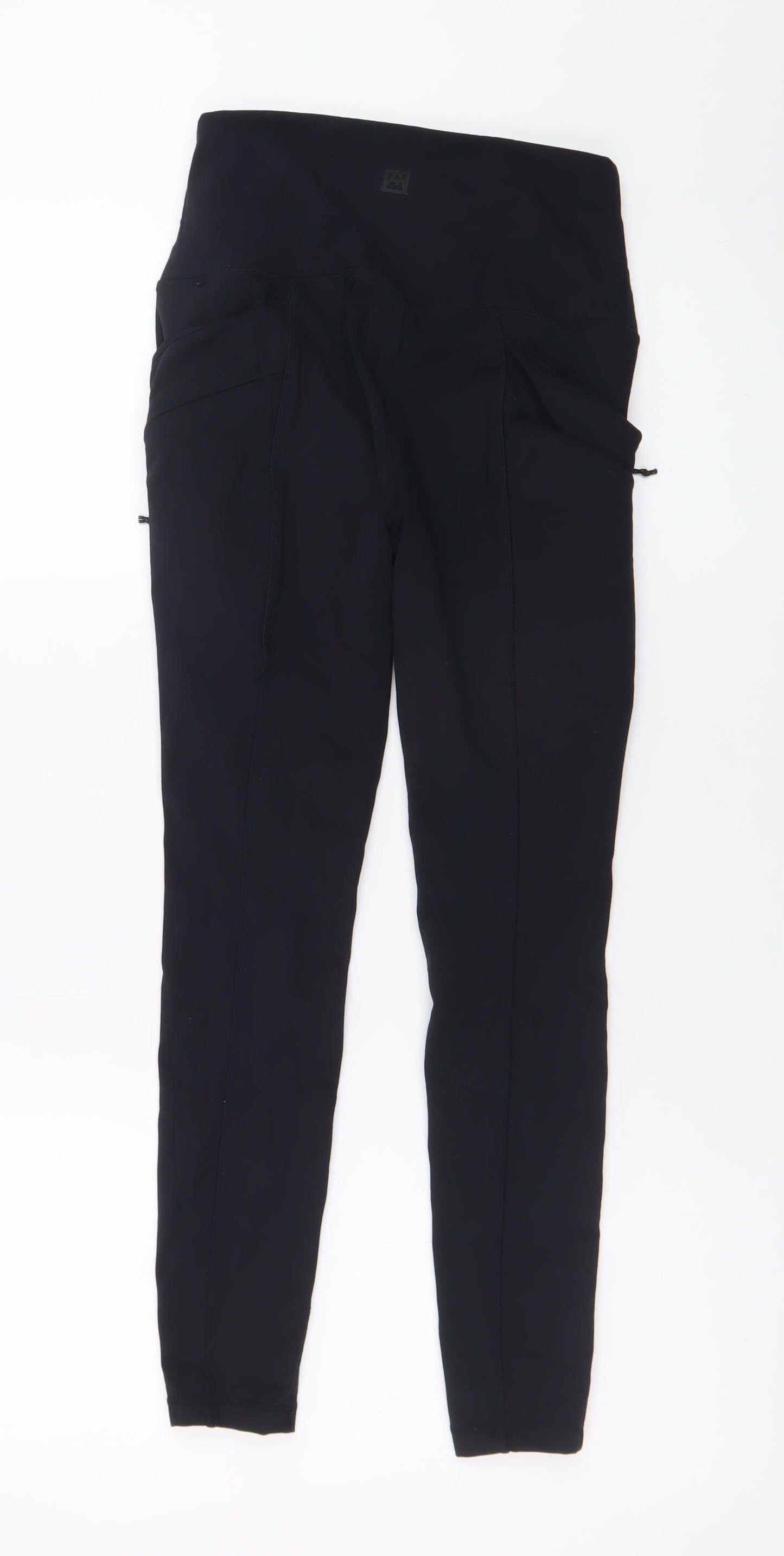 Avalanche Women’s Black XS High Rise Stretch Leggings with Pockets