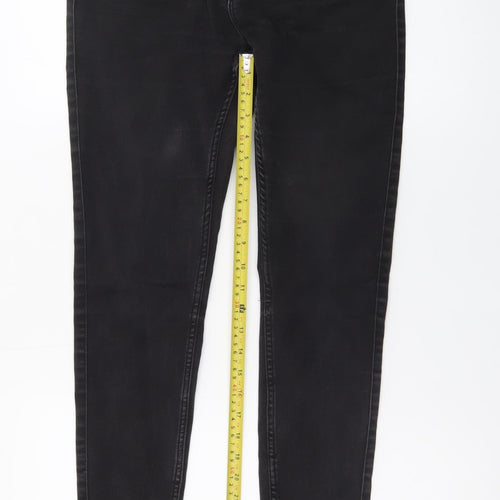 Vero Moda Women's Black Skinny Jeans M 30in Slim Fit Denim