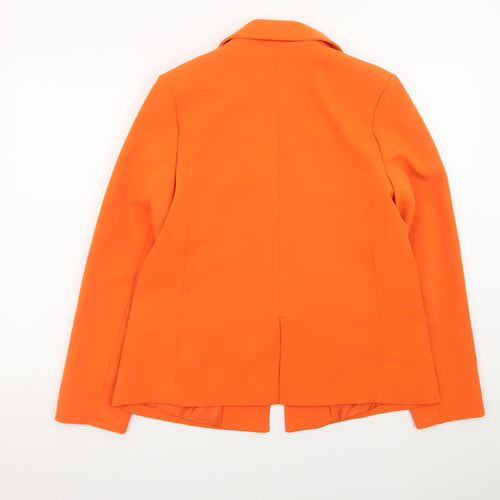 New Look Women’s Orange Double Breasted Blazer UK 12