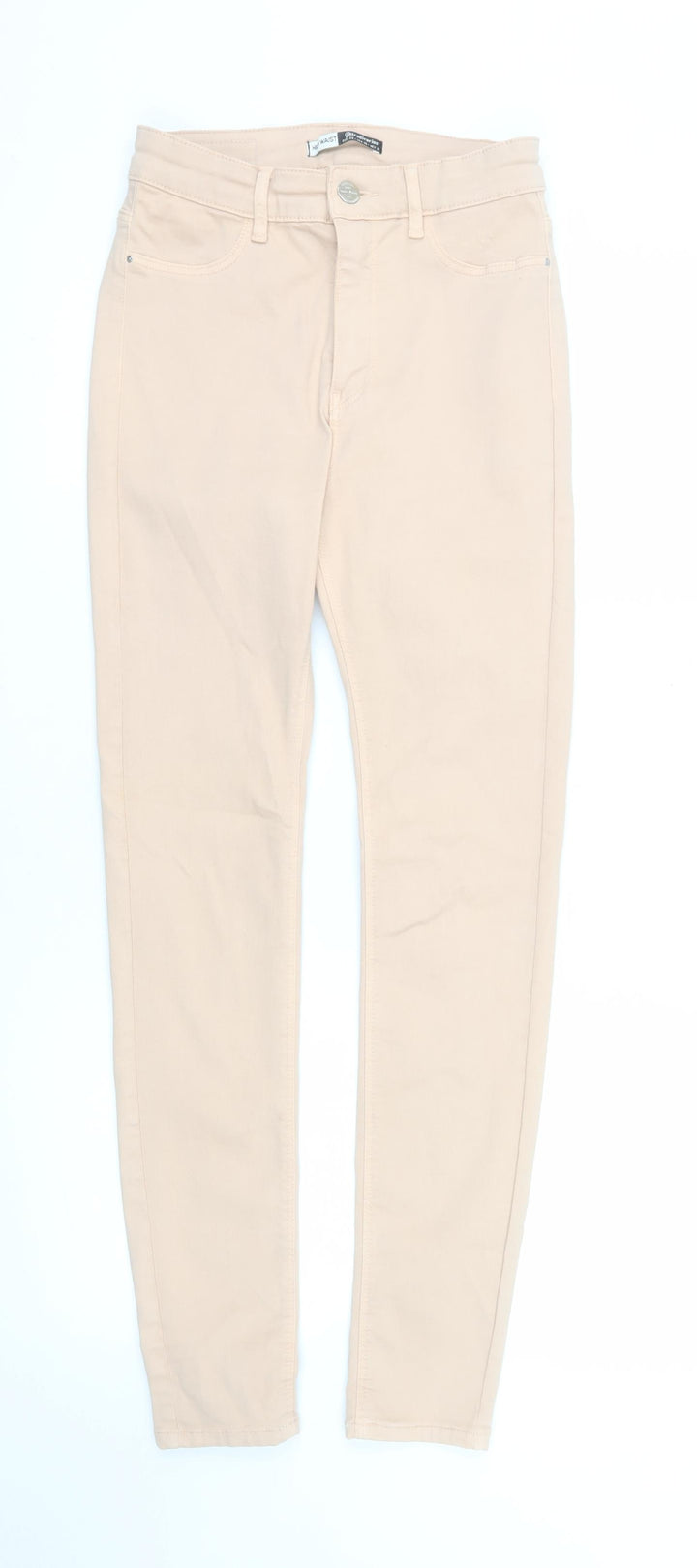 Stradivarius Women’s Beige High Waist Skinny Jeans Size 10