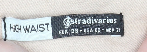 Stradivarius Women’s Beige High Waist Skinny Jeans Size 10