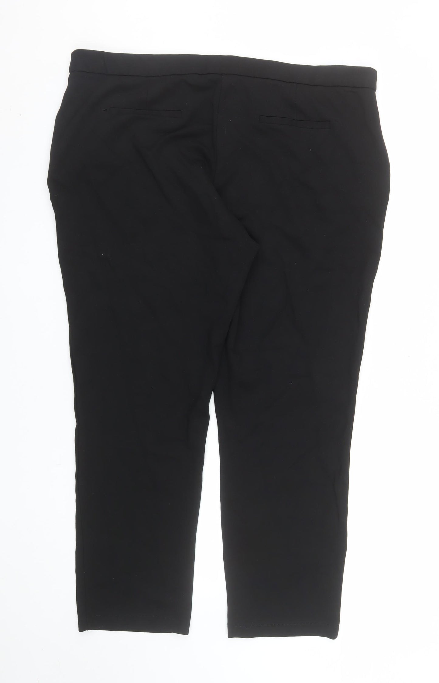 Dunnes Women’s Black Stretch Trousers Size 20 Plus Fit