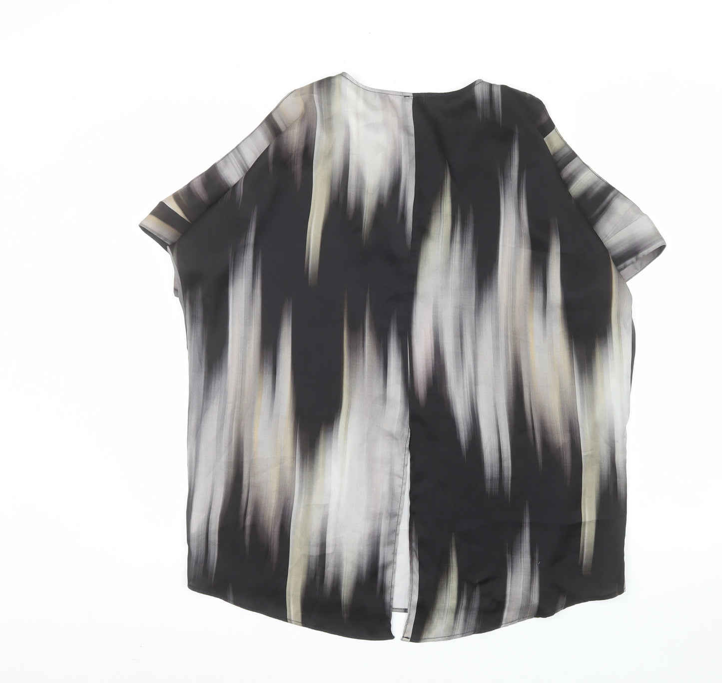 River Island Women’s Multicoloured V-Neck Tunic Blouse Size 16
