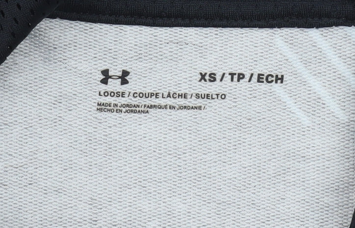 Under Armour Womens Multicoloured XS Pullover Hoodie Loose Fit
