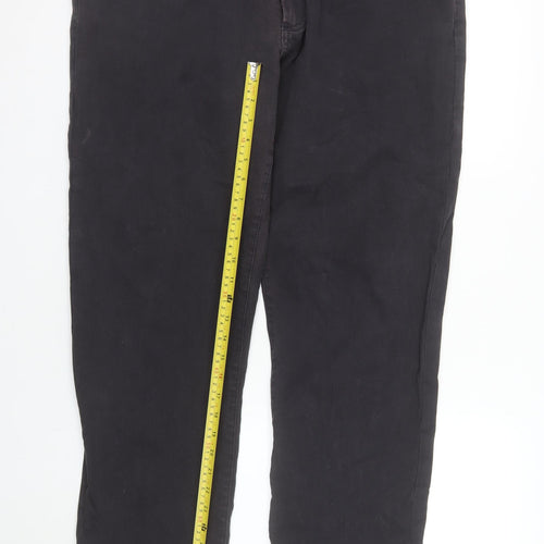GAP Men's Black 36x32 Straight Fit Stretch Denim Jeans