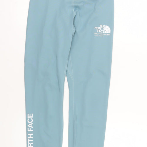 The North Face Womens Blue M Active Leggings Stretch Gym Trousers
