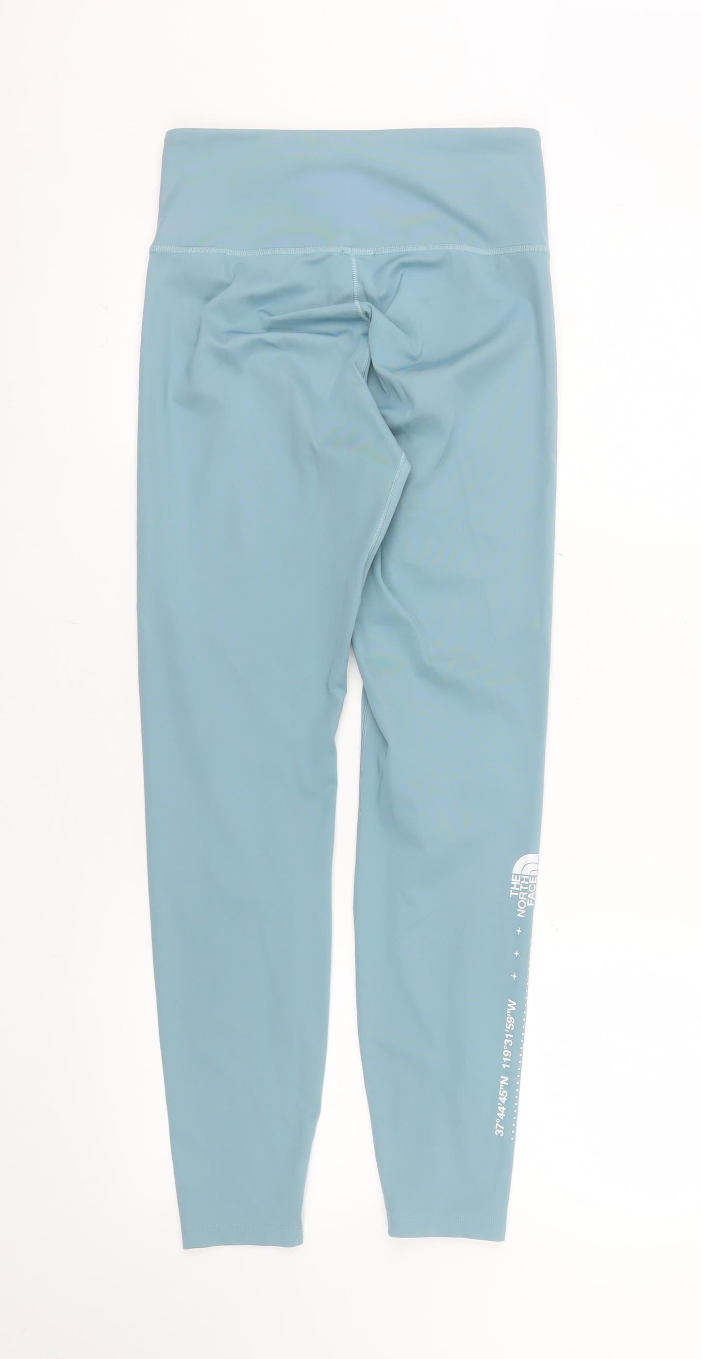 The North Face Womens Blue M Active Leggings Stretch Gym Trousers