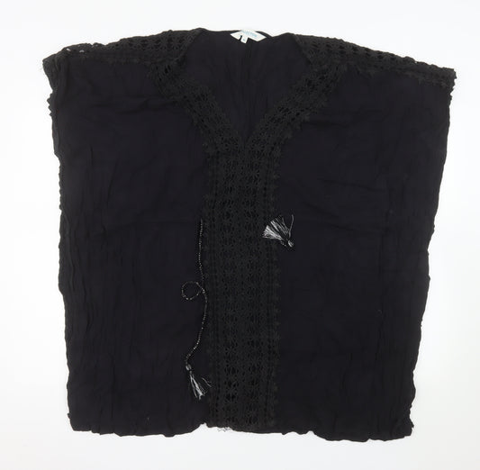 Debenhams The Collection Black Viscose Tunic Top Women’s M