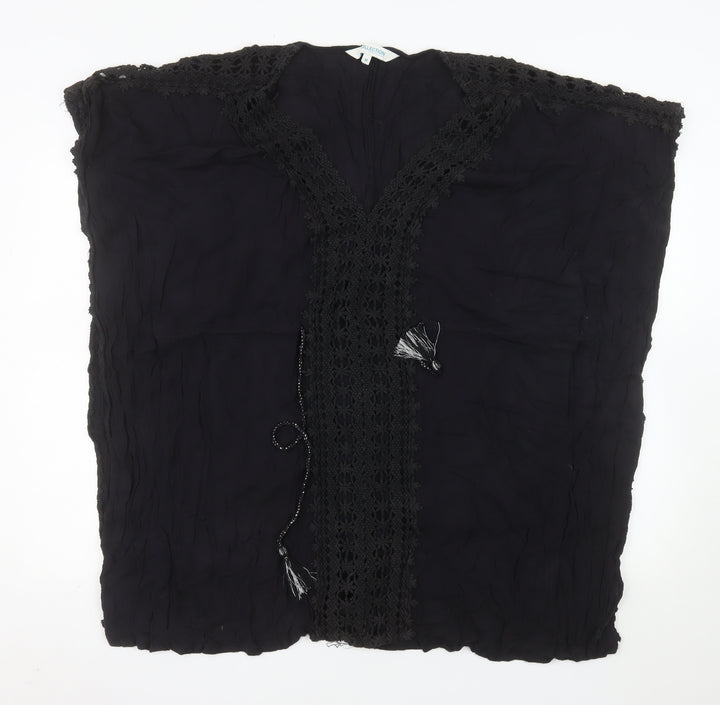 Debenhams The Collection Black Viscose Tunic Top Women’s M