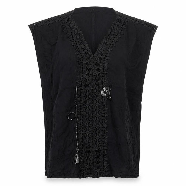 Debenhams The Collection Black Viscose Tunic Top Women’s M