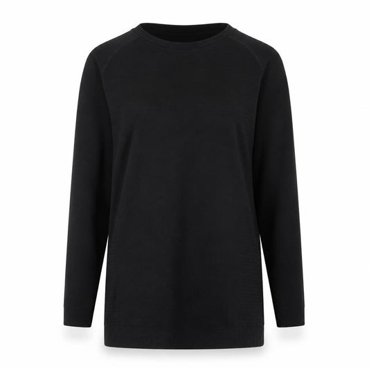 Crivit Women's Black Long Sleeve Athletic T-Shirt Size 12