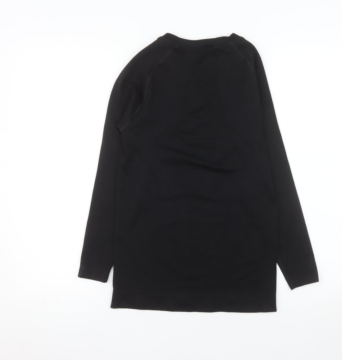 Crivit Women's Black Long Sleeve Athletic T-Shirt Size 12