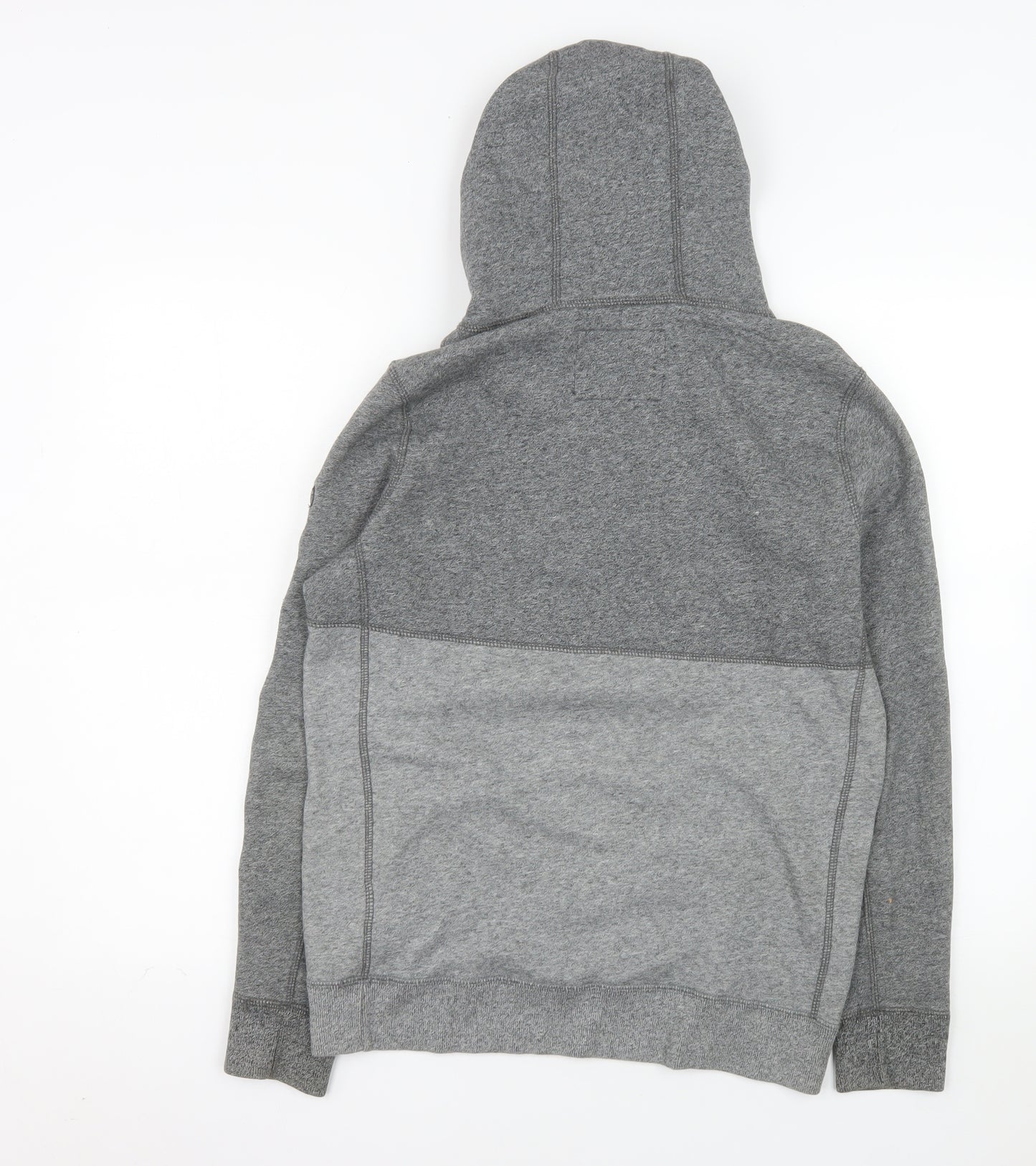 Abercrombie & Fitch Mens Grey XS Pullover Hoodie Logo Fleece