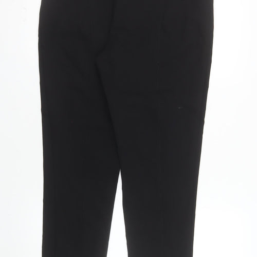 River Island Women’s Black Size 14 Cropped Slim Trousers