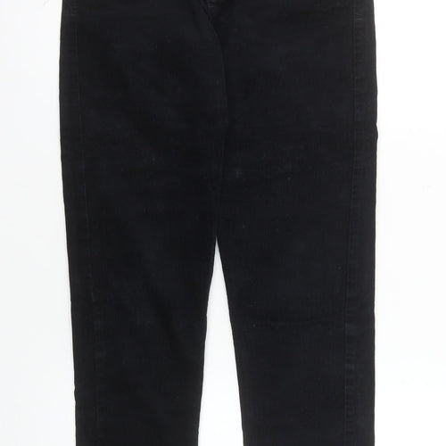 Terranova Women's Black Corduroy Skinny Trousers Size M